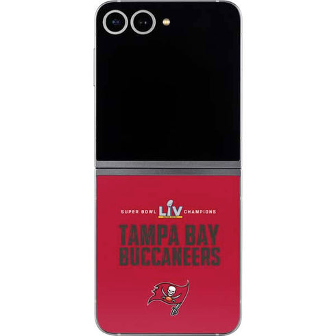 NFL Super Bowl LV Champions Tampa Bay Buccaneers Galaxy Z Flip6 Skin